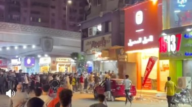 جانب من المشاحرة 