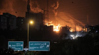 ضربات على إيران