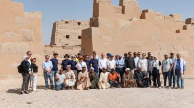 بئروتوابيت وسور ضخم الإعلان عن أحدث بالإكتشافات الأثرية بالأقصر