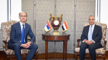 وزير الخارجية بدر عبدالعاطي ونظيره جورو ماتسوت