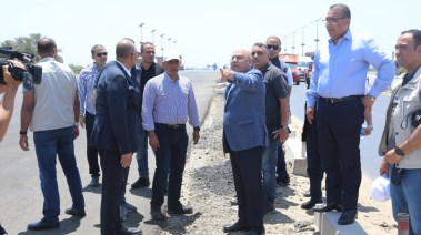 وزير النقل خلال جولته التفقدية