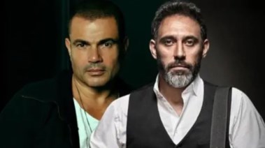 عمرو دياب وعمرو مصطفى