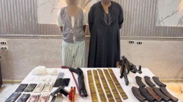 جانب من المضبوطات 
