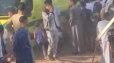 حادث غرق تروسيكل في النيل بأسيوط