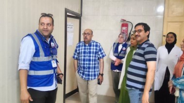 وكيل الوزارة قيادات مديريه الصحة