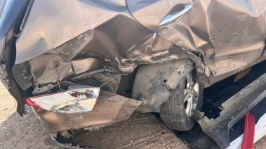 اصابة الشيخ مظهر شاهين في حادث مروري 