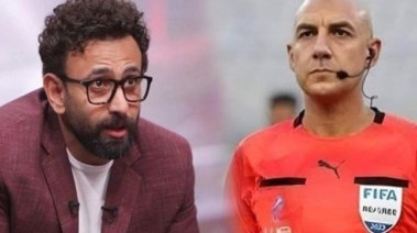 الإعلامي إبراهيم فايق والحكم محمد عادل