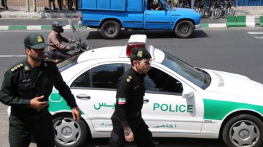 الشرطة الإيرانية 