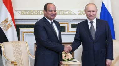 الرئيس السيسي والرئيس فلاديمير 