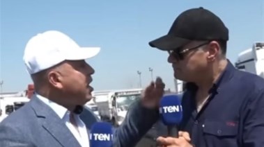 ظهور وزير النقل كامل مع الإعلامي نشأت الديهي 
