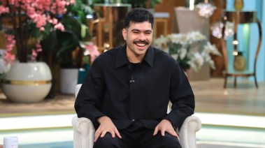 أحمد رمزي في برنامج "معكم" مع الإعلامية منى الشاذلي 