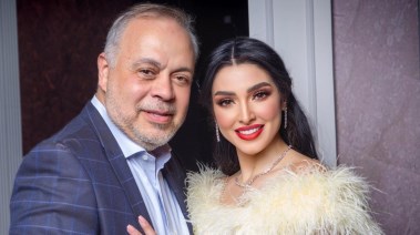 روجينا وزوجها أشرف زكي