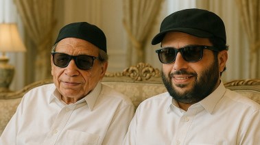 عادل إمام وتركي ال الشيخ