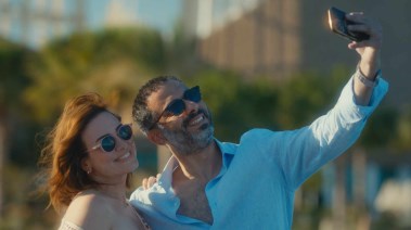 محمد فراج وريهام عبد الغفور