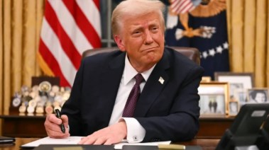 الرئيس الأمريكي، دونالد ترامب