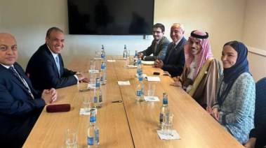 عبدالعاطي خلال اجتماعة بنظيره السعودي