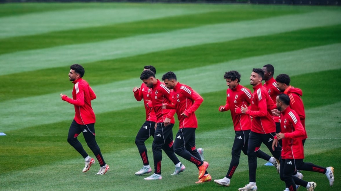 تدريبات فريق الأهلي خلال كأس العالم تدريبات فريق الأهلي خلال كأس العالم