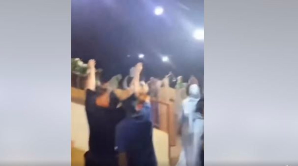صورة من حفل الزفاف اللبناني