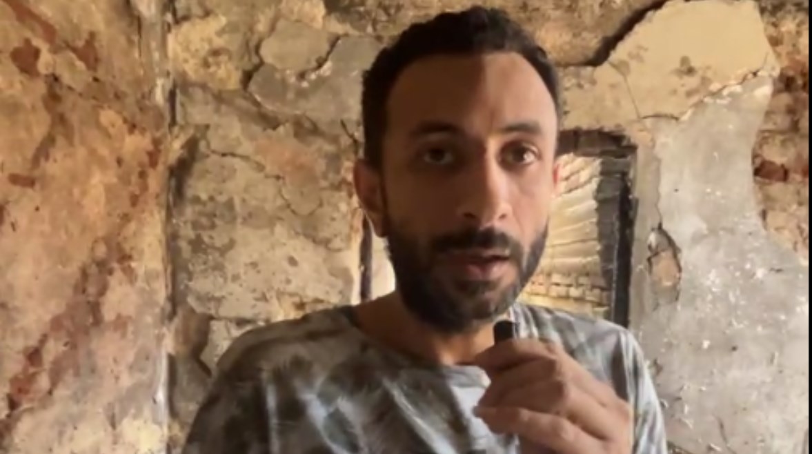 صاحب شقة محترقة بعقار الدرب الأحمر 