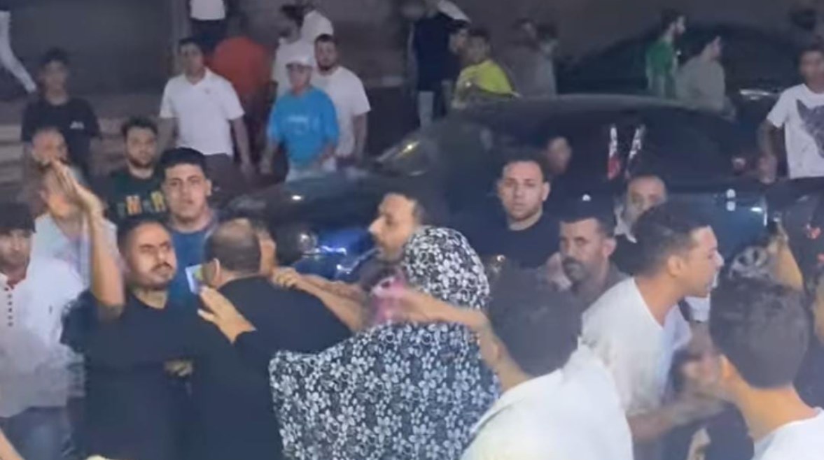 جانب من فيديو الواقعة جانب من فيديو الواقعة