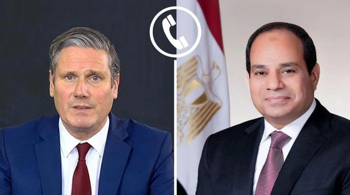 الرئيس عبد الفتاح السيسي ورئيس وزراء المملكة المتحدة كير ستارمر الرئيس عبد الفتاح السيسي ورئيس وزراء المملكة المتحدة كير ستارمر