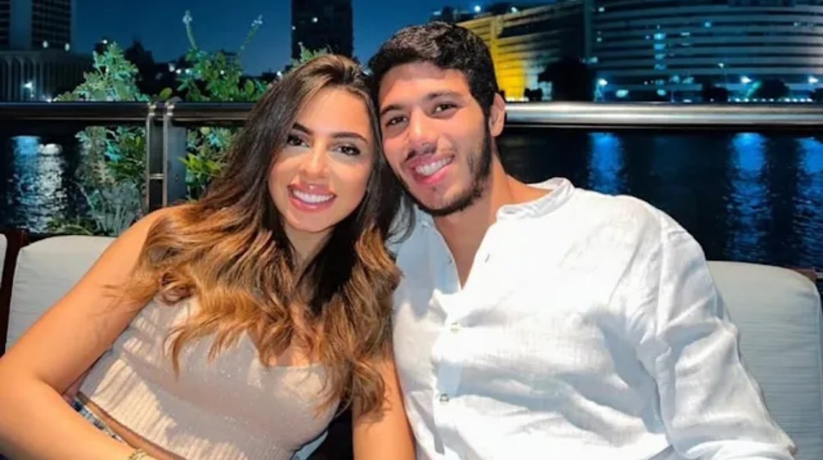 عادل رامي إمام وخطيبته فريدة أشرف عادل رامي إمام وخطيبته فريدة أشرف