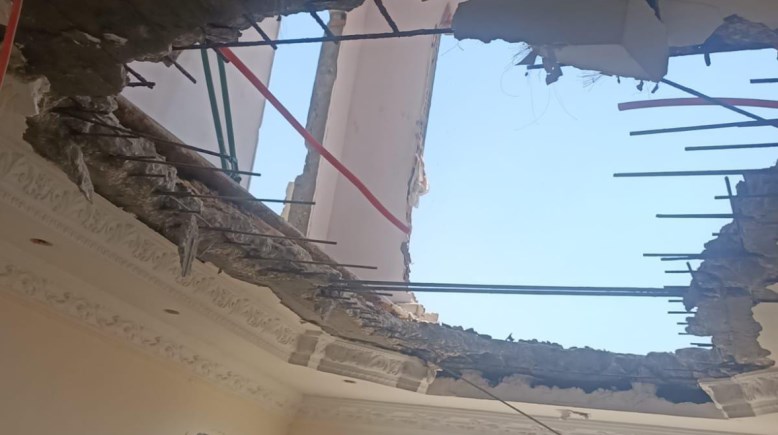 العقار الآيل للسقوط في طرة