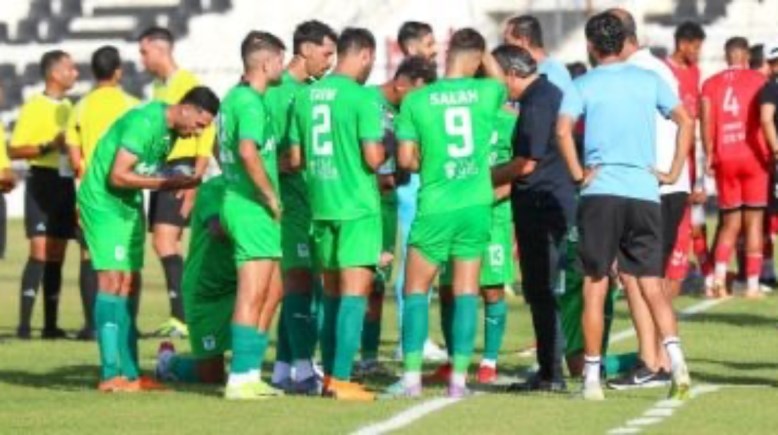 فريق المصري البورسعيدي خلال إحدى ودياته بتونس