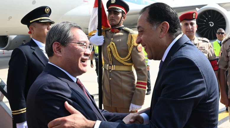 رئيس الوزراء مصطفى مدبولي ونظيره الصيني لي تشيانج