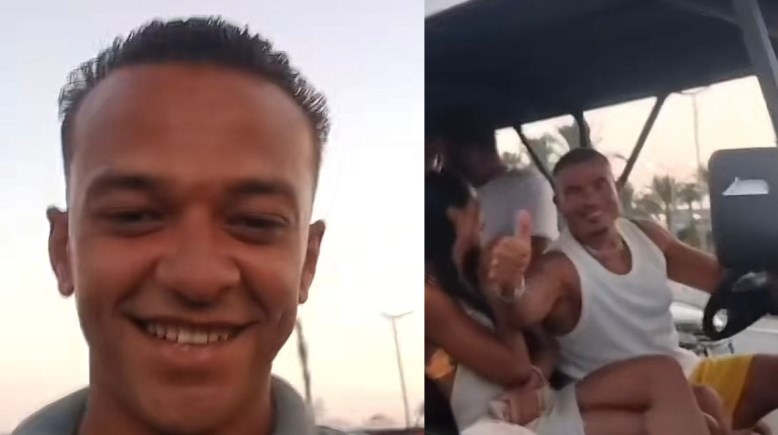 الشاب مع عمرو دياب
