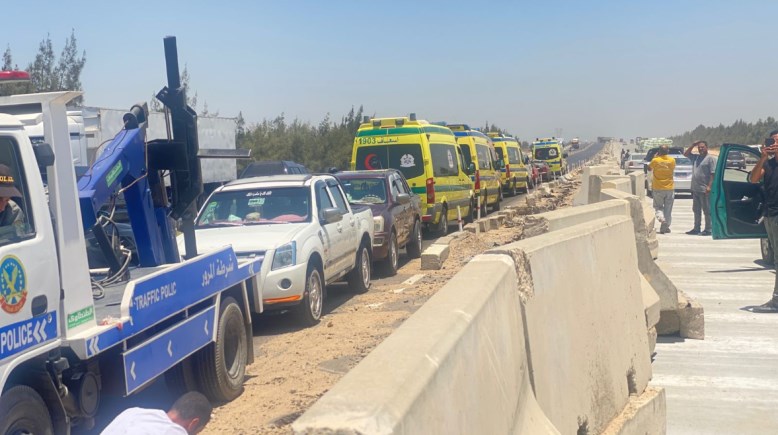 حادث في طريق المنوفية الإقليمي