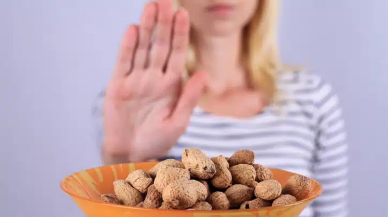 حساسية الفول السوداني-تعبيرية