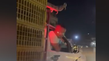 جانب من مقطع الفيديو