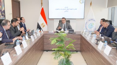 الدكتور احمد السبكي رئيس الهيئة العامة للرعاية الصحية ولقاء مع قيادات الهيئة
