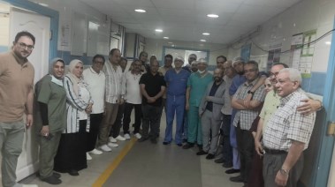 جانب من زيارة للخبير المصري العالمي الدكتور طارق شعراوي أستاذ طب العيون