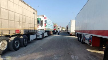 دخول قوافل المساعدات لقطاع غزة