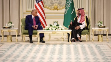 ترامب ومحمد بن سالمان 