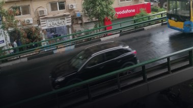 سقوط أمطار في القاهرة