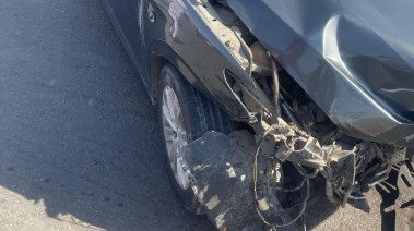 السيارة محل التصادم 