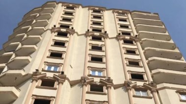 إحدى العمارات في الجيزة - أرشيفية