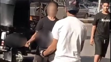 جانب من المشاجرة