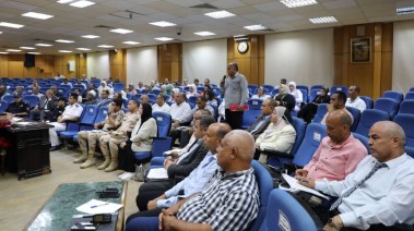 اجتماع المجلس التنفيذي بالمنيا