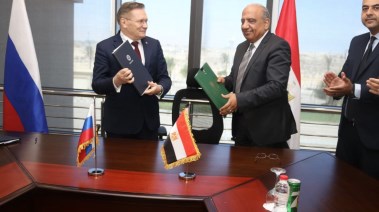 مراسم توقيع البروتوكول المكمل بين مصر روسيا بشأن بناء وتشغيل محطات الطاقة النووية