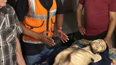 شهيد الجوع بغزة محمد السوافيري