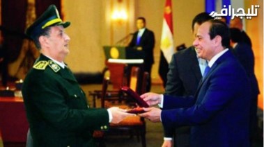 اللواء أشرف عبدالعزيز خبير مكافحة الإرهاب والحاصل على وسام الجمهورية