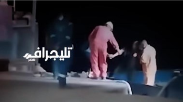 لحظة إنقاذ قبطان حفار البترول 