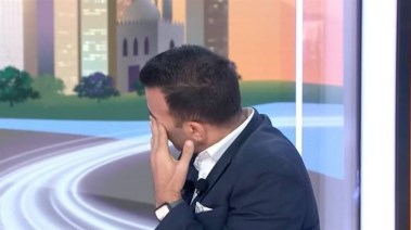 بكاء المذيع محمد جاد