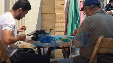 العمال في سباق مع الزمن لإنهاء أزمة الإنترنت بعد حريق سنترال رمسيس