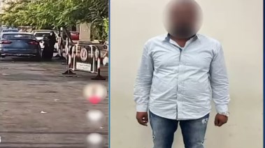 المتهم بادعاء تحرير شرطي مخالفة له دون وجه حق