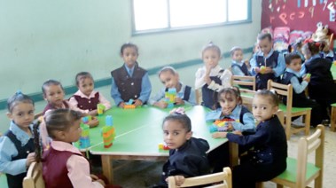تلاميذ رياض الأطفال